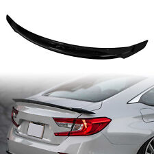 1x Car Rear Trunk Spoiler Lip For Honda Accord 2018-2022 YOFER ABS Gloss Black picture