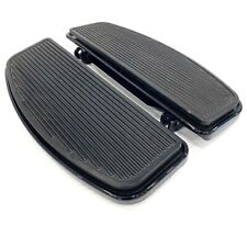 oem Harley 86-24 Touring Black Traditional Rider Foot Floor Boards Genuine Pair picture