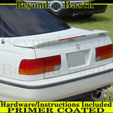 1990 1991 1992 1993 Honda Accord Factory Style Spoiler Trunk Wing w/LED PRIMER picture