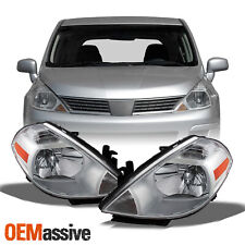 Fits 2007-2012 Versa Headlights Headlamps Replacement Left+Right 07 08 09 10 12 picture