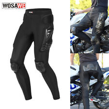 WOSAWE Motorbike Motorcycle Trousers Hip Impact Pants Off Road Armored Protector picture