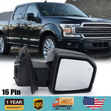 Passenger Side Mirror For 2015-20 Ford F-150 16Pin Power Fold Memory Blind Spot picture