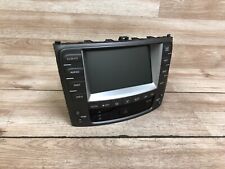 LEXUS OEM IS250 IS350 FRONT NAVIGATION RADIO GPS STEREO HEADUNIT SCREEN 06-09 8 picture