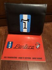 DETOMASO PANTERA 71-74 PARTS:   73/74 OWNER'S MANUAL WITH CASE picture