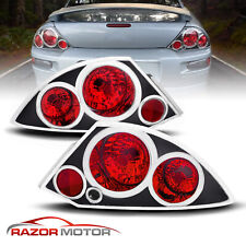 2000-2005 For Mitsubishi Eclipse Base/GT/Spyder Altezza Style Black Tail Lamps picture