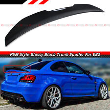 FOR 2007-2013 BMW E82 1 SERIES COUPE PSM STYLE GLOSSY BLACK TRUNK SPOILER WING picture