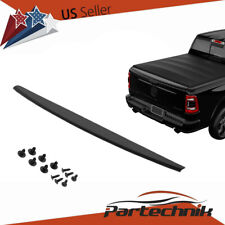 For 2009-2018 Dodge Ram Tailgate Spoiler Top Protector Cover Molding Black picture