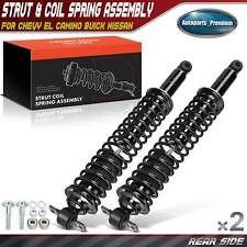 2x Rear Complete Strut & Coil Spring Assembly for Chevy El Camino Buick Nissan picture