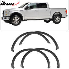 Fits 15-17 Ford F150 OE Factory Style Fender Flares 4Pc Smooth Black - PP picture