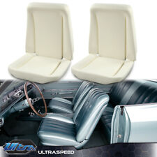 2PCS Seat Front Bucket Seat Foam Bun Cushion Upper & Lower Fit For GM 1966-1972 picture