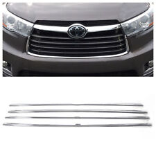 Patented Overlay Chrome Grille fits 14-16 Toyota Highlander picture