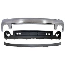 Front Bumper and Valance Kit For 2007-2013 GMC Sierra 1500 With Fog Light Holes picture