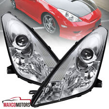 Projector Headlights Fits 2000-2005 Toyota Celica Clear Lamps Left+Right 00-05 picture