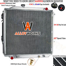 2 Row Aluminum Radiator For 1996-2002 Toyota 4Runner Limited SR5 3.4L 2.7L 4 Cyl picture