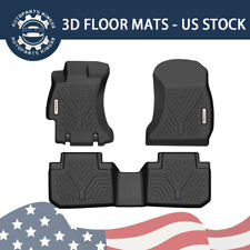 3D Mold Floor Mats for 2014-2018 Subaru Forester 1st & 2nd Row Waterproof Liners picture