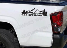 2x 4x4 Off Road Sticker Decal Truck Bed Side Fits Toyota Tacoma Tundra picture