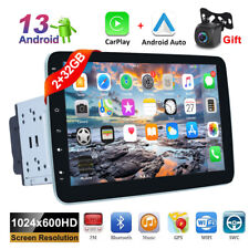 2+32GB Double 2DIN Rotatable 10.1'' Android 13 Car Stereo Radio GPS Wifi BT RDS picture