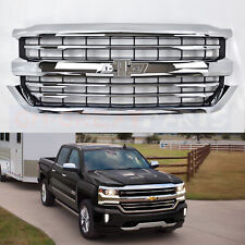 2016-2018 Chevrolet Silverado 1500 Chrome Grille 84056776 LTZ High Country OEM  picture