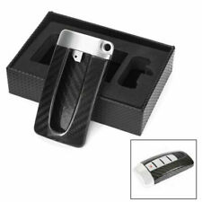 Carbon Fiber Remote Key Fob Case Cover Silver For Nissan Infiniti GTR 1pc USS picture