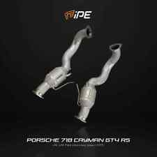 PORSCHE 718 Spyder RS / Cayman GT4 RS (982) iPE Over Axle Pipes Titanium picture