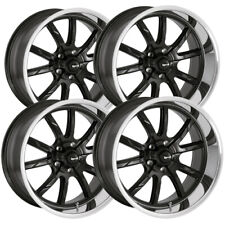 (Set of 4) Staggered Ridler 650 18x8,18x9.5 5x4.75