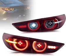 VLAND Red LED Tail Lights For Mazda 3 Axela Sedan 2019-2022 With Sequential picture