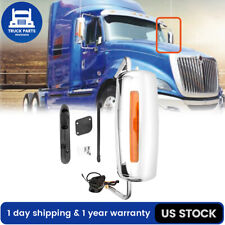 Chrome Door Mirror Power Heated Driver Side For International Prostar 2013-2017 picture