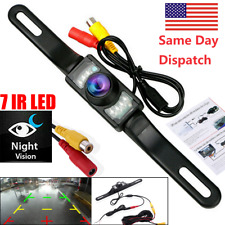 170° HD Car Rear View Backup Parking Reverse Camera Night Vision Waterproof 7LED picture