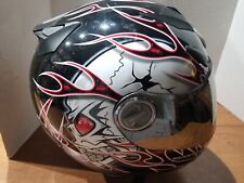Scorpion EXO 700 “Crack Head” Helmet Mirror Visor Size XL , DOT Snell Approved picture