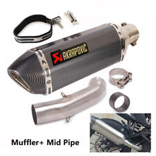 Slip on Exhaust 370mm Muffler Modified for DUKE 390 RC390 Adventure 2021-2023 picture