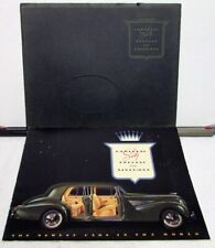 1939 Cadillac Sixty Special & Sixty One Sales Brochure Catalog W/Envelope picture