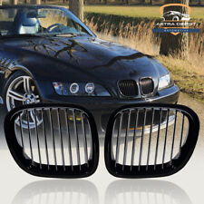 Gloss Black Front Kidney Grille For 95-02 BMW Z3 M  Z-Series Coupe Roadster 2DR picture
