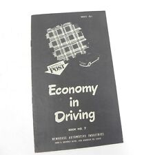 VTG ECONOMY IN DRIVING BOOK NUMBER 7 NEWHOUSE AUTO INDUSTRIES HOW TO SAVE GAS picture