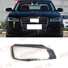 1PCS Fit for Audi A8 D4 2015-2018 Right Side Headlight Clear Lens PC+Glue picture