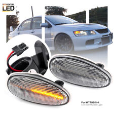 Clear Sequential LED Fender Side Marker Light for JDM Mitsubishi Evo 5 6 7 8 9 picture