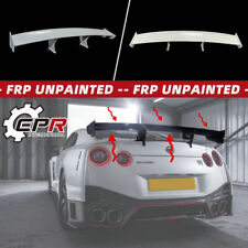 For Nissan GTR R35 NSMO Ver2 Style FRP Unpainted Rear Trunk Spoiler Wing Kits picture