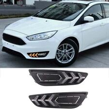 2015-2018 Front Fog Light Bumper Lamp For Ford Focus Tricolor LED Driving Lights picture