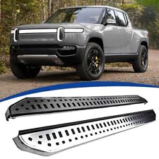 Running Board Side Step Fits for Rivian R1T 2022 2023 2024 Pedal Nerf Bar 2Pcs picture