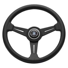 NARDI Italy Steering Wheel Classic ND Black Leather Black Spokes 340mm picture