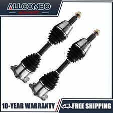 2x Front CV Axle Shaft for GMC Chevy Silverado Sierra 1500 2500 3500 Hummer 4WD picture