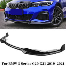 For 2019-2021 BMW 3 Series G20 G21 M Sport Front Bumper Lip Spoiler Splitter picture