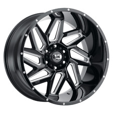 Vision Off-Road 24x12 Wheel Gloss Black Milled 361 Spyder 5x5.5 -51mm Rim picture