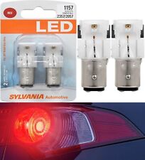 Sylvania Premium LED Light 1157 Red Two Bulbs Stop Brake Parking Replace Upgrade picture