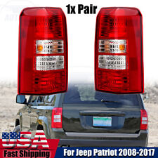 1x Pair Set Tail Lights For Jeep Patriot 2008-2017 Rear Lamps Left+Right W/Bulbs picture