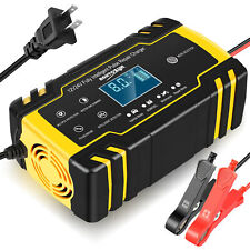 12V 24V Fully-Automatic Smart Car Battery Charger Maintainer Trickle Charger US picture