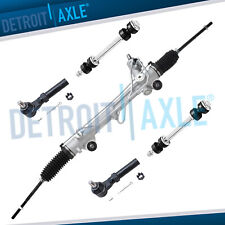 5pc Rack & Pinion + Outer Tie Rods + Sway Bars for 1994-2003 2004 Ford Mustang picture