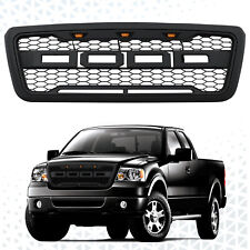 Raptor Style Front Bumper Upper Grill Grille Black For 2004-2008 Ford F150 F-150 picture