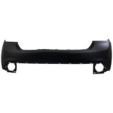 Front Upper Bumper Cover For 2011-2013 Dodge Durango w/ fog lamp holes Primed picture