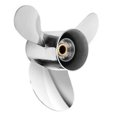 OEM 14 x 21 Stainless Outboard Propeller fit Suzuki 50-140HP 15 Tooth,RH picture