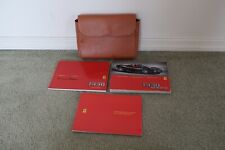 2007 FERRARI 430 SPIDER OWNERS MANUAL SET & POUCH IN EXCELLENT CONDITION picture